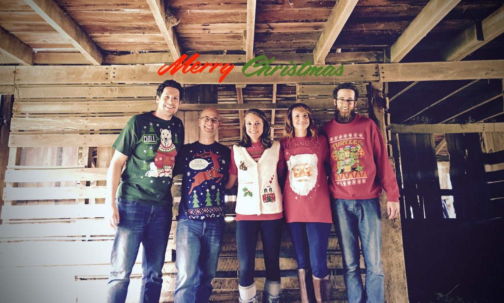 Ugly sweaters!